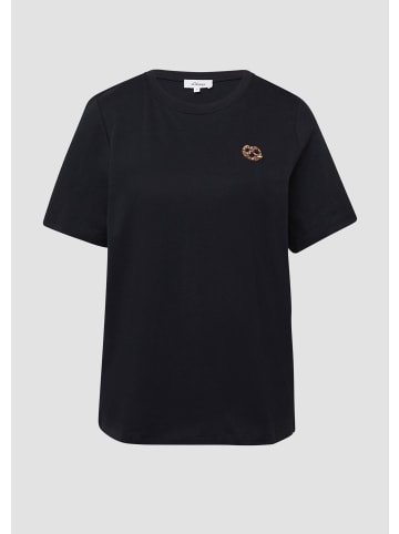 s.Oliver T-Shirt in 99D0_schwarz