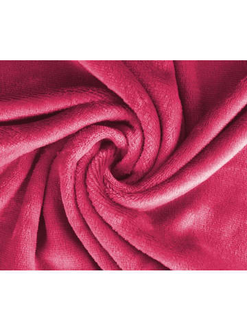 normani Kinder Badeponcho weich (55 cm x 70 cm) in Pink