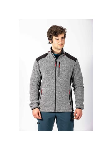 Maul Sport Strickfleecejacke Brunthal in Grau