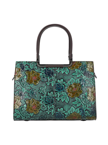 usha FESTIVAL Women Handbag in Green Yellow