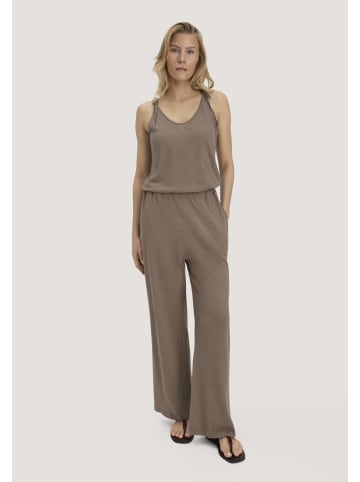 Hessnatur Jersey Jumpsuit Relaxed in mocca