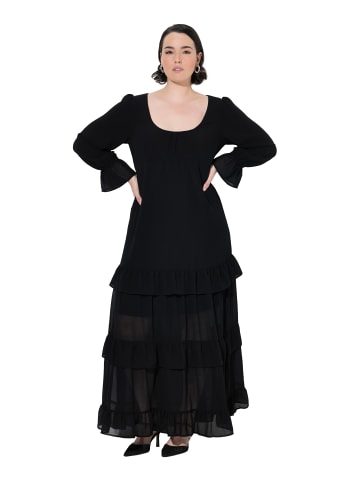 Ulla Popken Kleid in schwarz