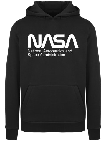 F4NT4STIC Hoodie NASA Aeronautics And Space in schwarz