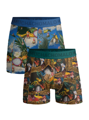 Muchachomalo 2er-Set: Boxershort in Mehrfarbig - für Kinder