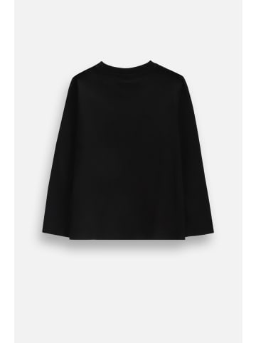 Coccodrillo Langarmshirt Halloween in schwarz