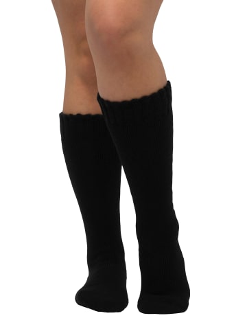 Ulla Popken Socken in schwarz
