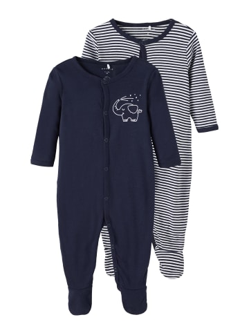 name it 2er Pack Schlafanzug Kleiner Elefant in Blau