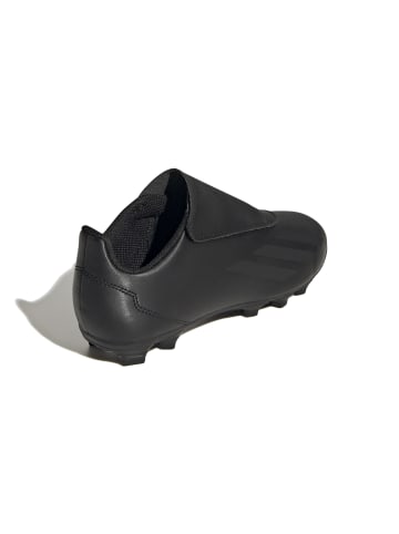 adidas Fußballschuh X CRAZYFAST.4 VEL FxG J in cblack/cblack/cblack