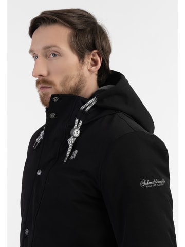 Schmuddelwedda Anorak + Tagesrucksack - Set in Schwarz