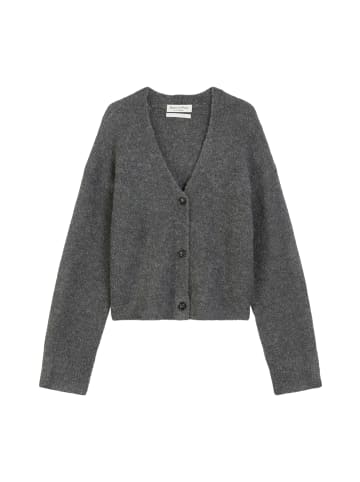 Marc O'Polo Bouclé-Cardigan regular in rocky grey melange