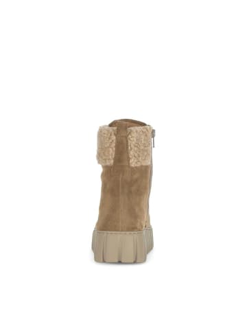 Gabor Schnür-Stiefeletten für Damen in camel