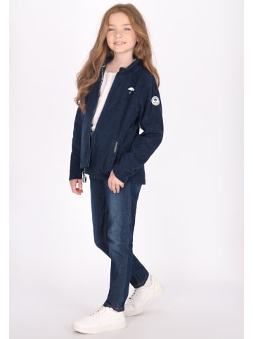 Schmuddelwedda Mädchen (Kids) Fleecejacke in Marine Melange
