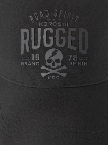 KOROSHI Männerkappe in Schwarz