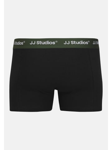 Jack & Jones Retro Short / Pant Soho in Grün / Lila / schwarz