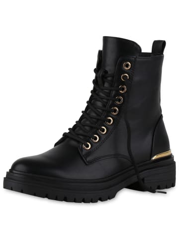 VAN HILL Schnürstiefeletten Natalie in Schwarz