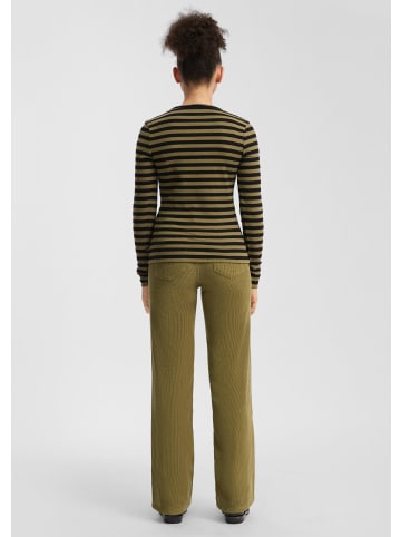 QS T-Shirt in 75G0_olivgrün