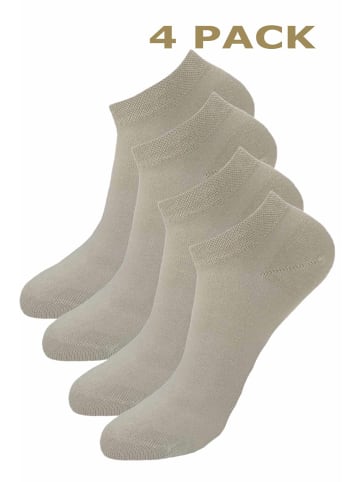 Riese Sneaker-Socken in beige