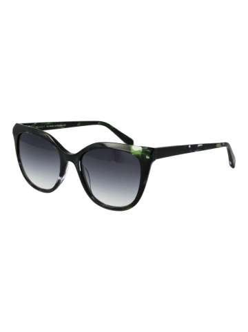 Bulget Frauen Sonnenbrille Schmetterling Grün
