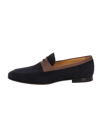 Mario Fagni Business Slipper in Blau