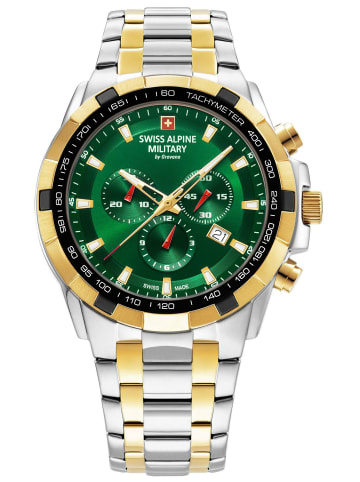Swiss Alpine Military by Grovana Chronograph für Herren in Grün