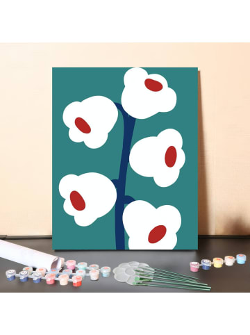 ARTNANAS DIY Malen nach Zahlen Set-"White Garden"