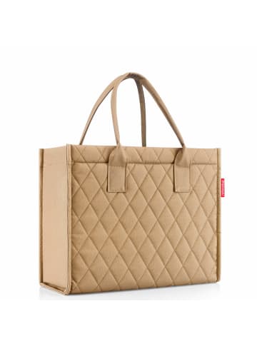 Reisenthel Daily Shopper - Shopper 42 cm (summerstripes coffee) in rhombus ginger