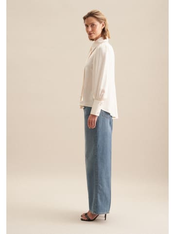 Seidensticker Schluppenbluse Regular in Ecru