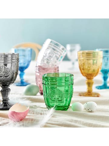 Butlers Trinkglas VICTORIAN 6er-Set in Dunkelgrün