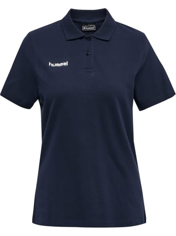 Hummel Poloshirt Hmlgo Cotton Polo Woman in MARINE