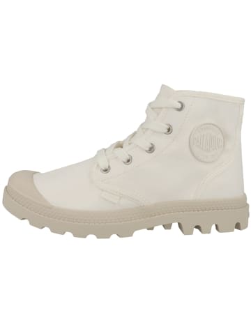 Palladium Schnürboots Pampa Hi in weiss