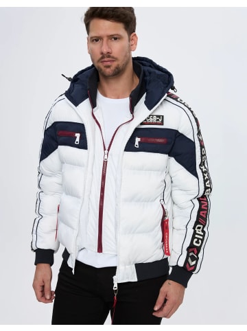 Cipo & Baxx Winterjacke CM226 in WHITE