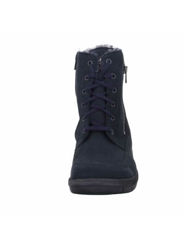 WALDLÄUFER Schnür-Stiefeletten für Damen in blau