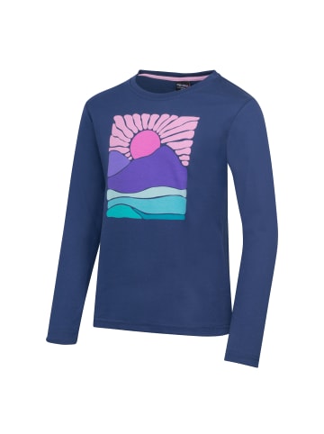 Trollkids Langarm-Shirt Falketind (GOTS) in mystic blue