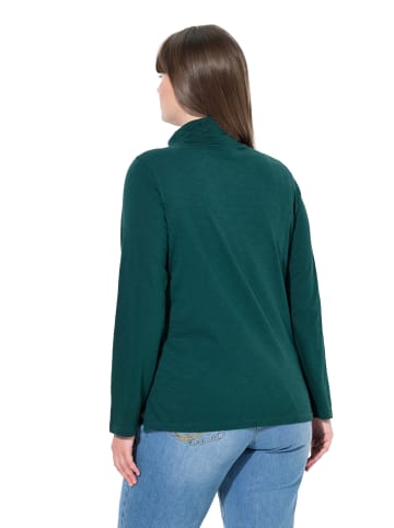 Ulla Popken Shirt in smaragdgrün
