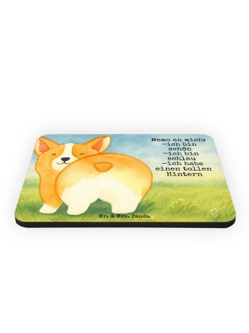 Mr. & Mrs. Panda zettelhalter Corgi Po Design mit Spruch in Weiß