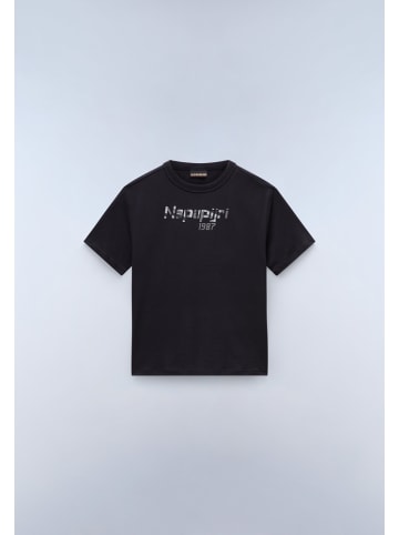 Napapijri Shirt "K S-Primiero Ss" in Schwarz