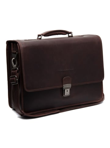 The Chesterfield Brand Glenwood Aktentaschen Messenger Leder 42 cm Laptopfach in brown