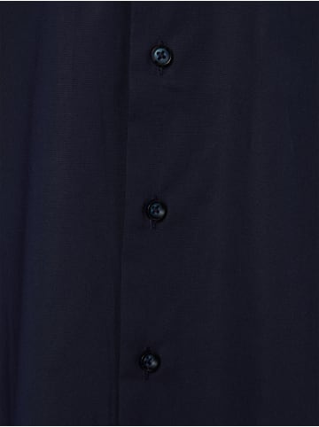 Finshley & Harding Businesshemd Easy Care in marine