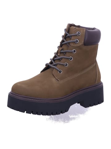 Bullboxer Damen Stiefel/Boots ungefüttert  in Grün