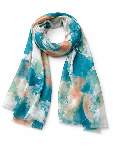 collezione alessandro Schal " Azoren " in türkis