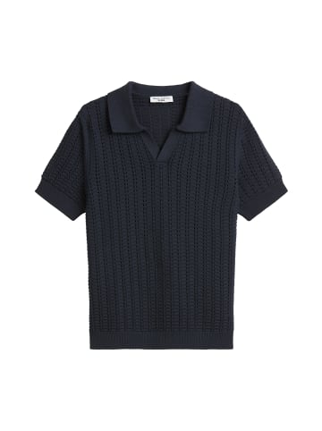 Marc O'Polo DENIM DfC Strick-Poloshirt regular in True Navy
