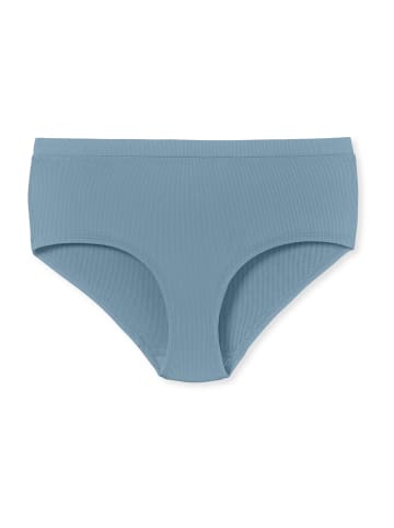 Schiesser Panty Pure Rib in blaugrau