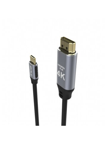 Inca Inca 2m 4K HDMI-Kabel: Brillante Bildübertragung (30 Hz) HDMI 1.4 in schwarz