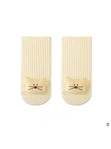 MUNADUNA 5er-Set Baby-Plüschsocken A