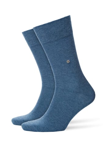 Burlington Socken 2er Pack in blau (light denim)