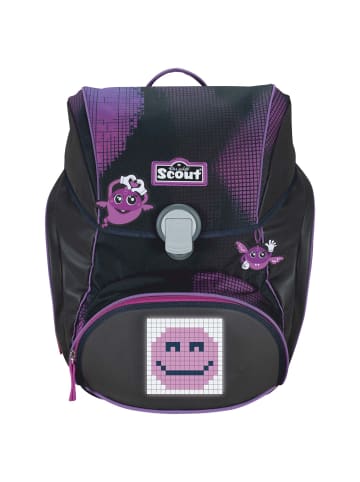Scout Alpha Exklusiv "Movie Star" - Schulranzen Set 5tlg. (Pink Pixel) in Pink Pixel