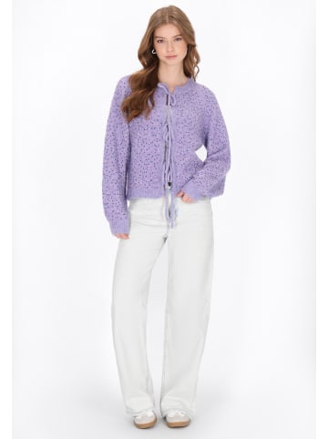 myMo Women Cardigan in lilac