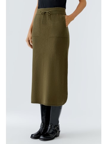 Oui Strickrock in khaki