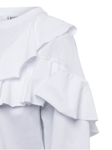 edited Langarmshirt Oda in weiß