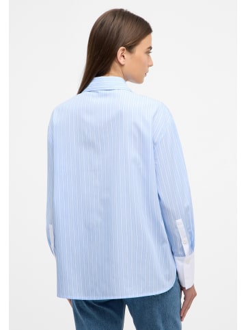 Eterna Bluse OVERSIZE FIT in hellblau